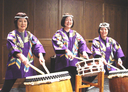 Miniature Taiko with Kakko Stand